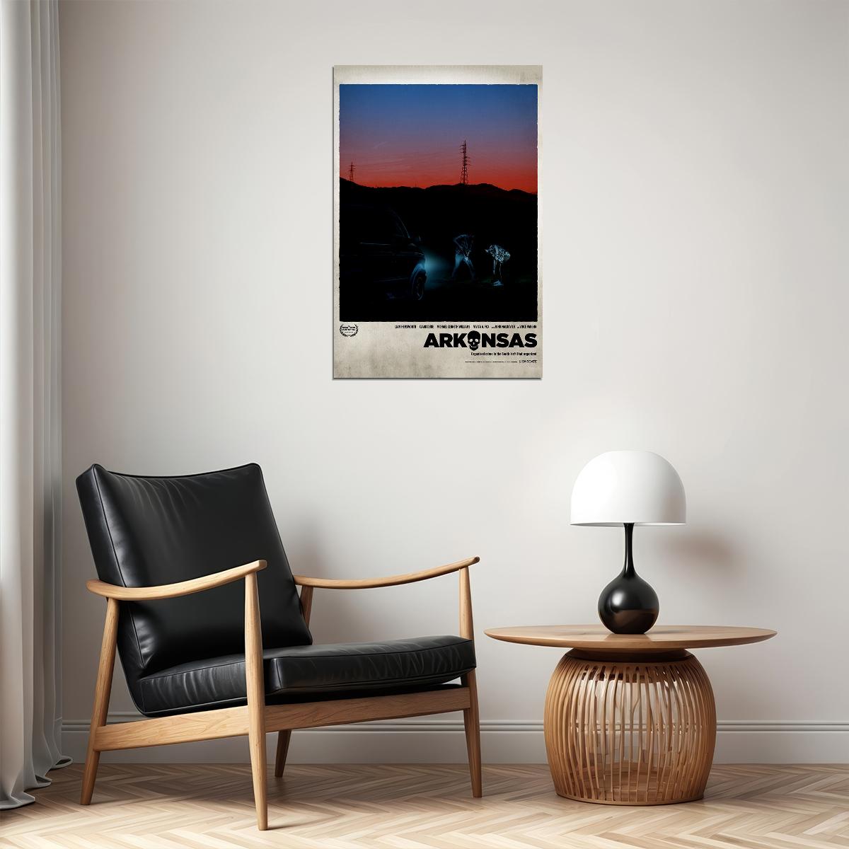 Arkansas 2020 Movie Crime Thrtiller Poster Wall Art Print Home Wall Decor - xonomax