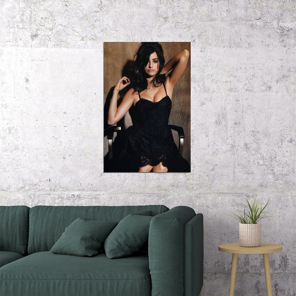 Penelope Cruz Spanish Actress And Model Poster Wall Art Print Home Wall Decor