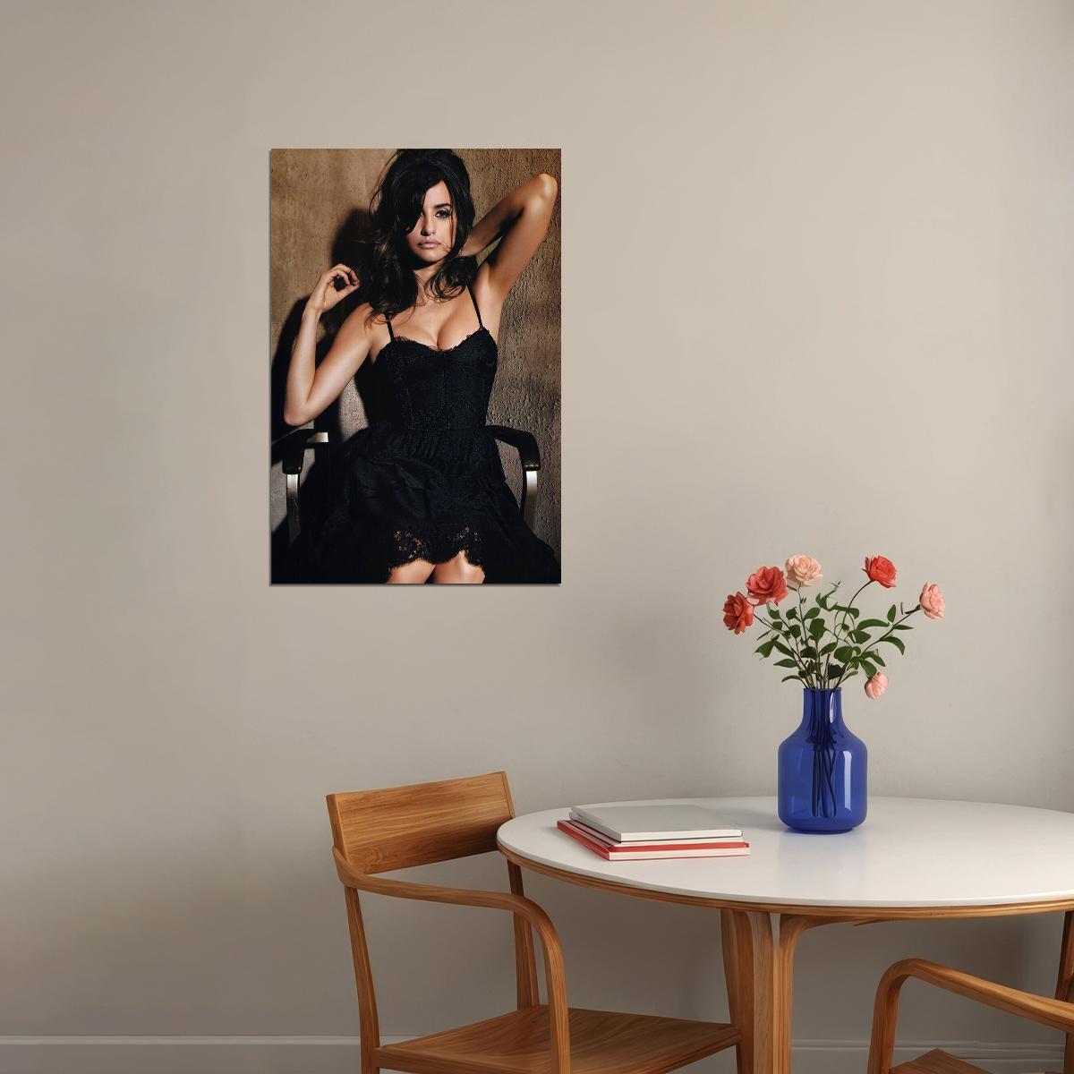 Penelope Cruz Spanish Actress And Model Poster Wall Art Print Home Wall Decor