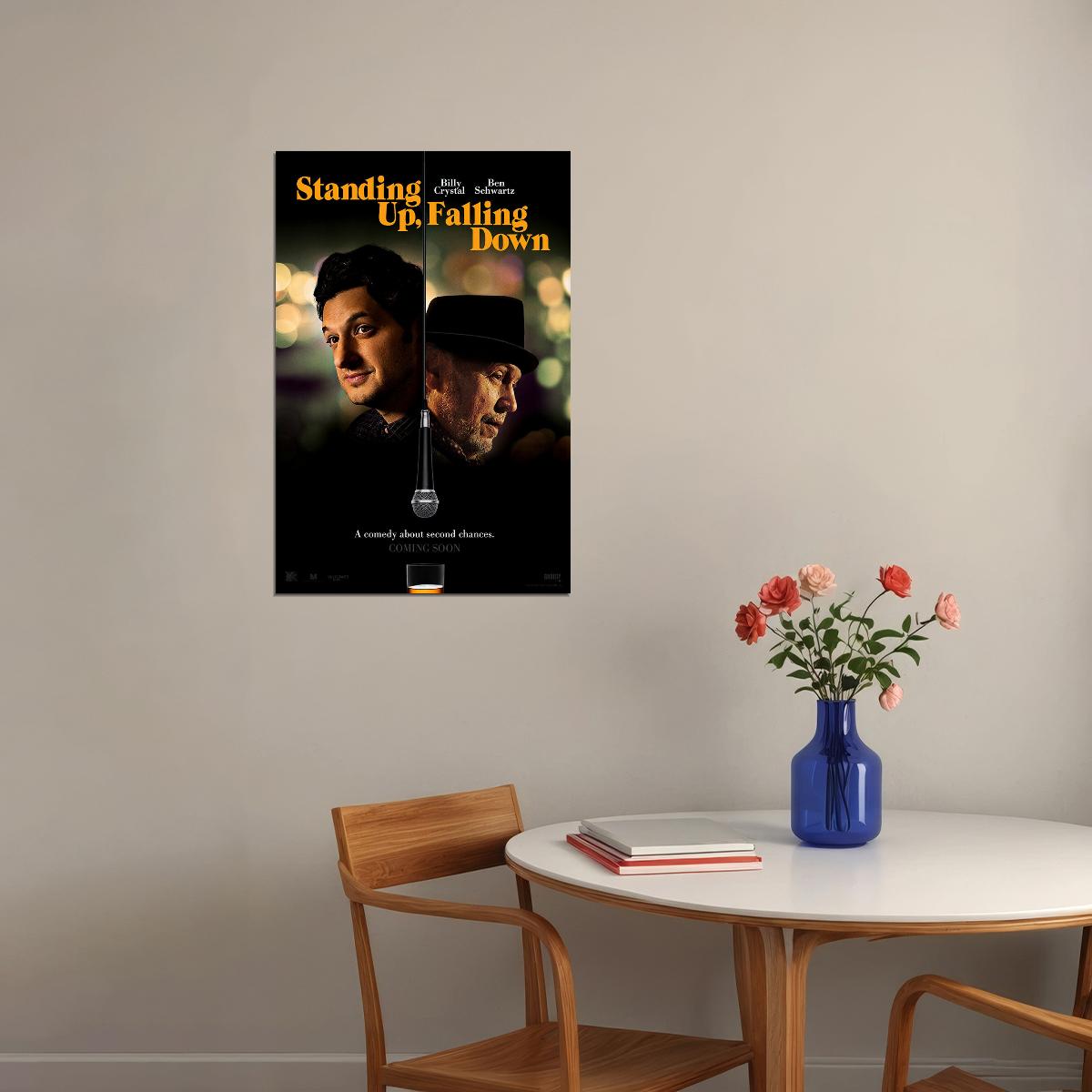 Standing Up Falling Down Movie Comedy Drama 2020 Poster Wall Art Print Home Wall Decor - xonomax