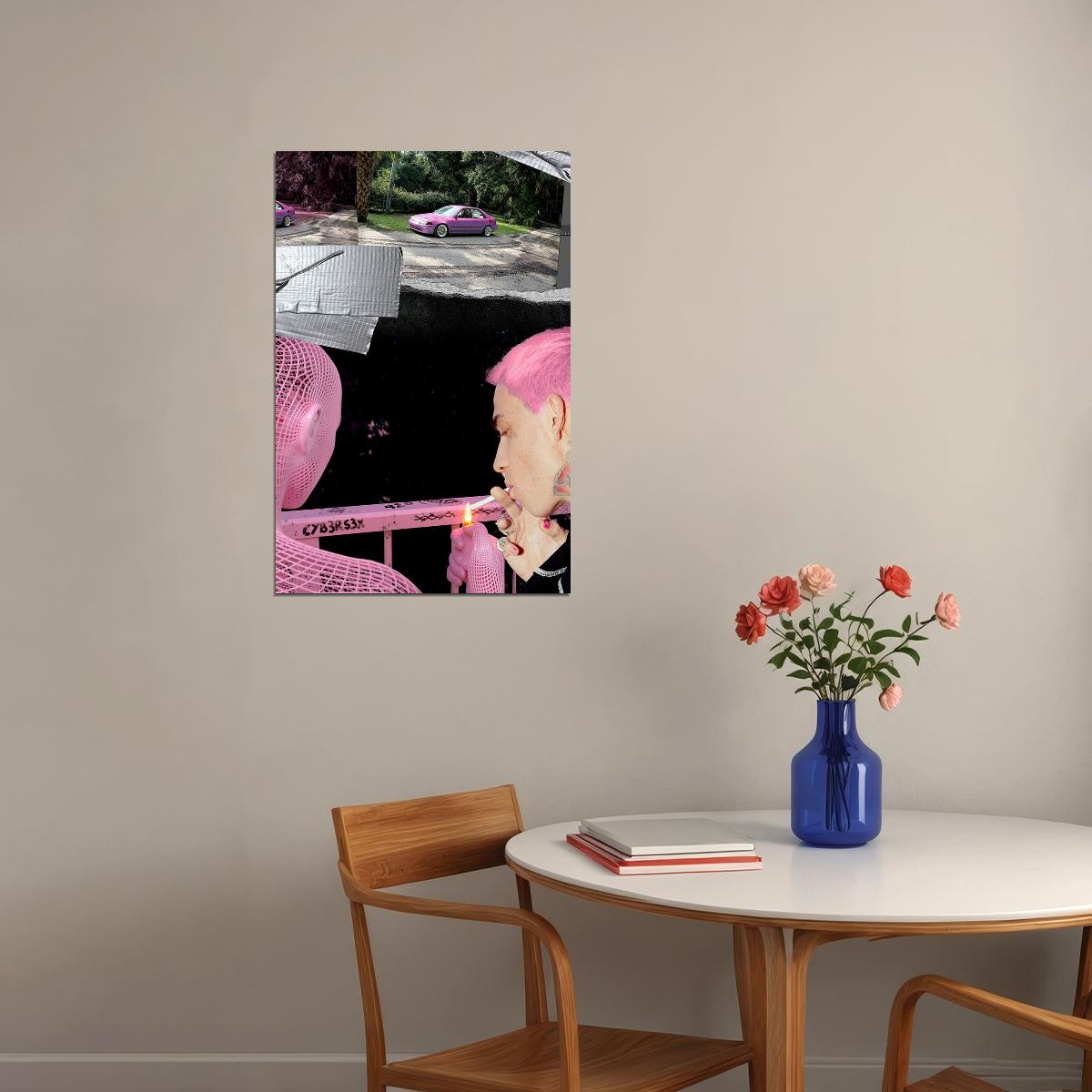 Blackbear Cybersex 2020 Rap Album Singer Poster Wall Art Print Home Wall Decor - xonomax