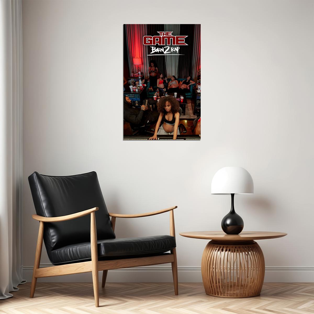 The Game Born 2 Rap 2020 Rap Album Singer Poster Wall Art Print Home Wall Decor - xonomax