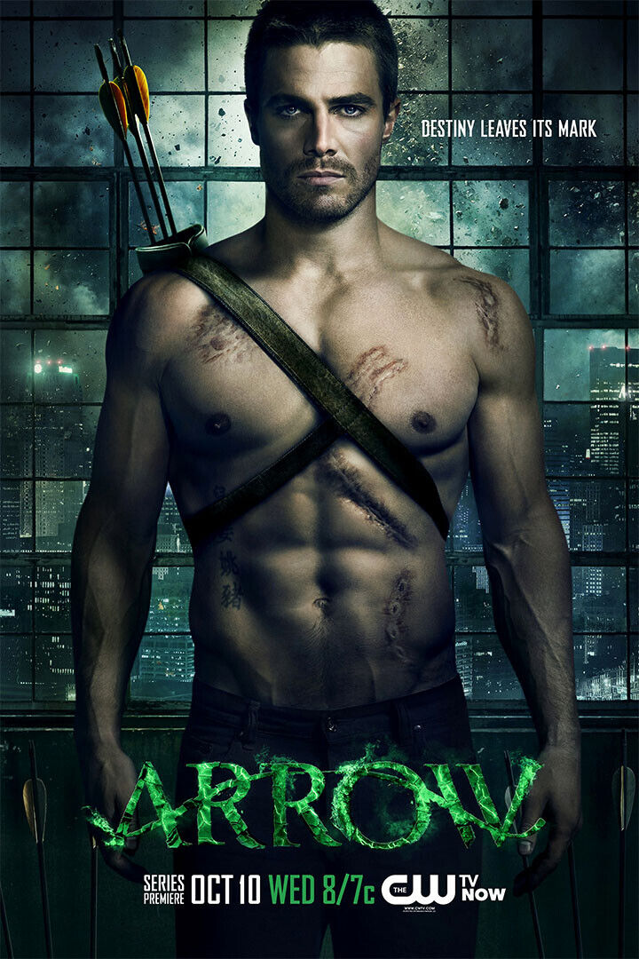 Hot Green Arrow Action Adventure Picture Poster Wall Art Print Home Wall Decor
