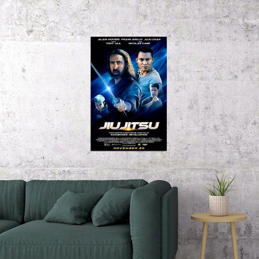 Jiu Jitsu 2021 Movie Action Science Fiction Thriller Poster Wall Art Print Home Wall Decor - xonomax