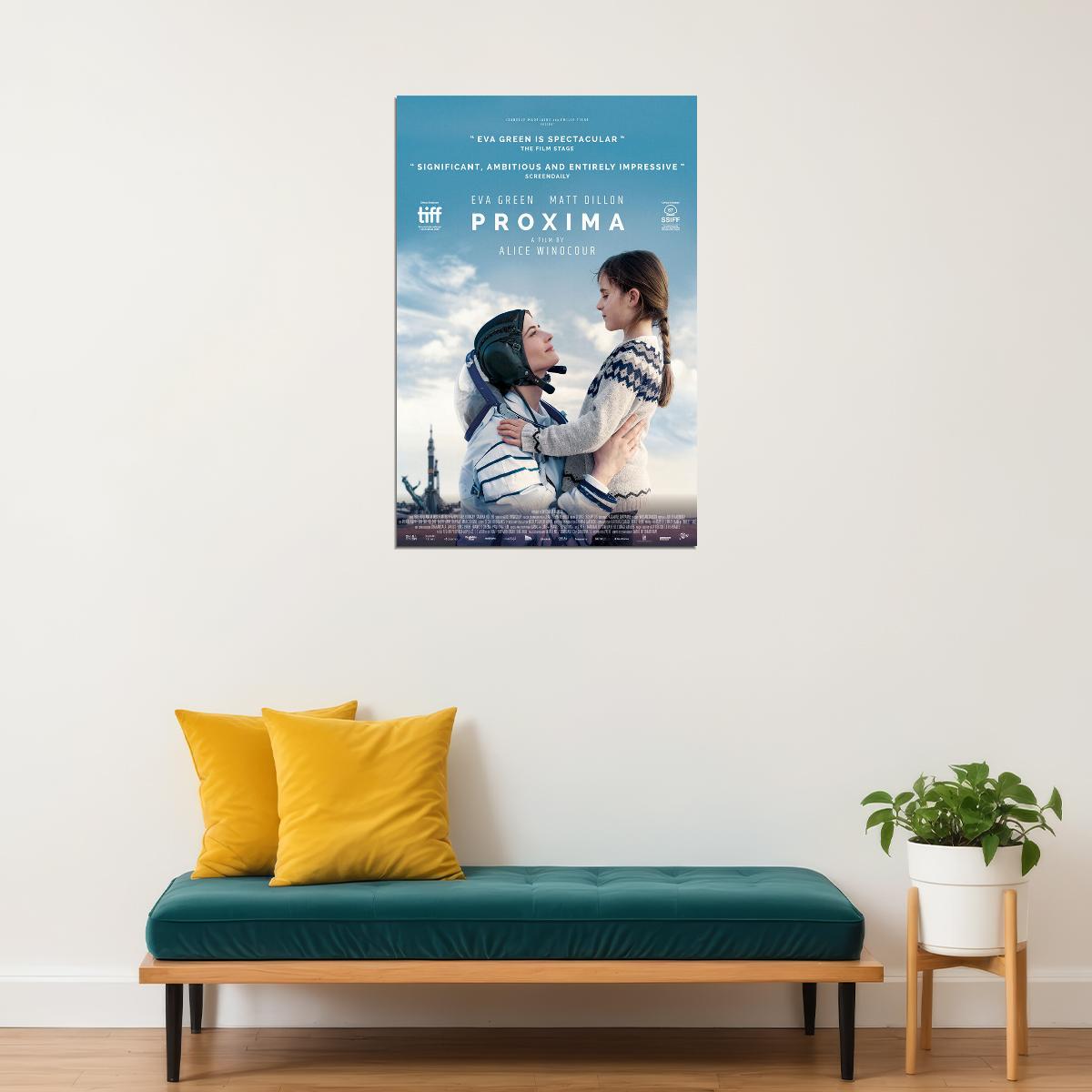 Proxima Movie 2020 Eva Green Drama Poster Wall Art Print Home Wall Decor - xonomax