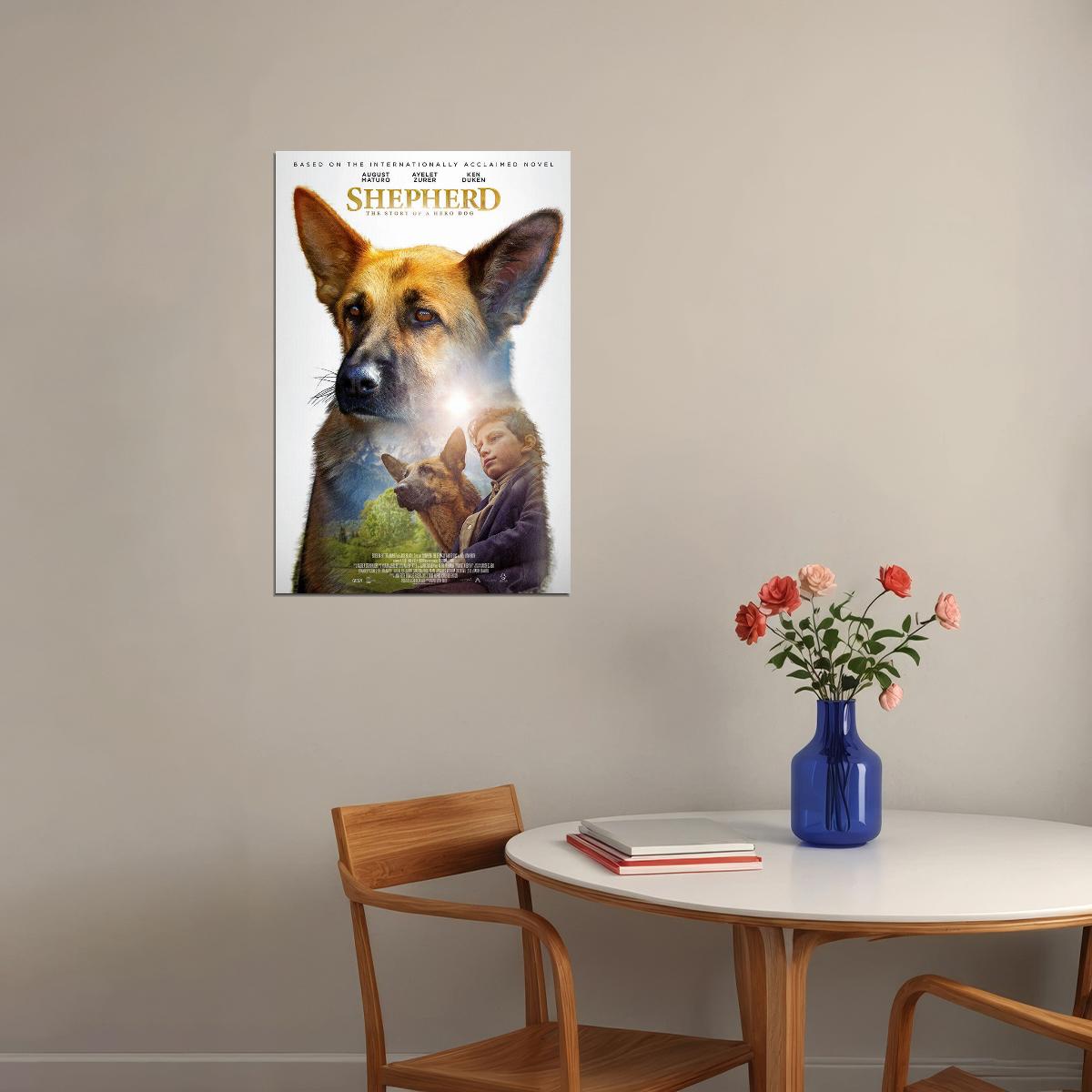 Shepherd The Story Of A Dog Movie Action Family Poster Wall Art Print Home Wall Decor - xonomax