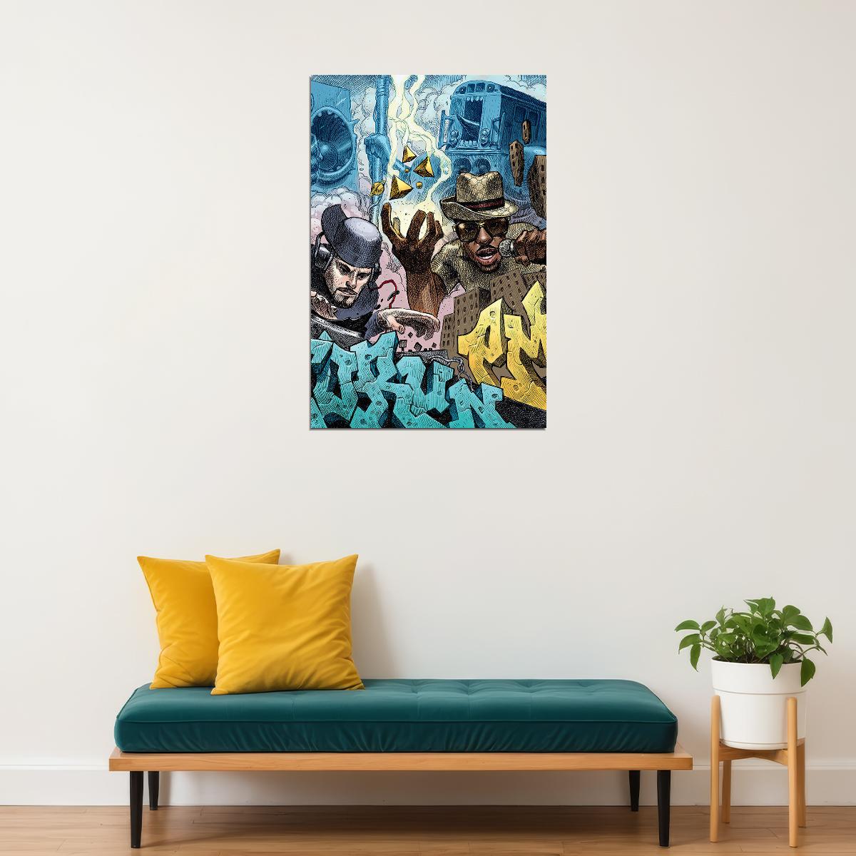 Jorun Bombay And Phill Most Chill Jorun Pmc Poster Wall Art Print Home Wall Decor