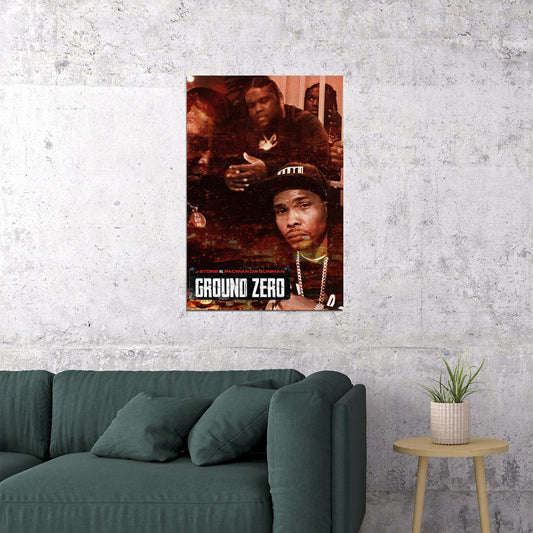 J Stone And Pacman Da Gunman Ground Zero Poster Wall Art Print Home Wall Decor - xonomax