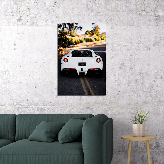 2014 Ferrari F12 Sport Automobile Poster Wall Art Print Home Wall Decor - xonomax