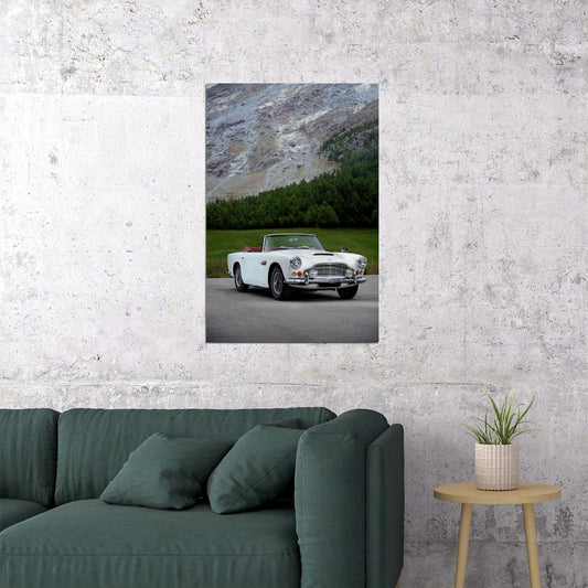 Aston Martin Db4 Gt Light 1963 Classic Cars Poster Wall Art Print Home Wall Decor - xonomax