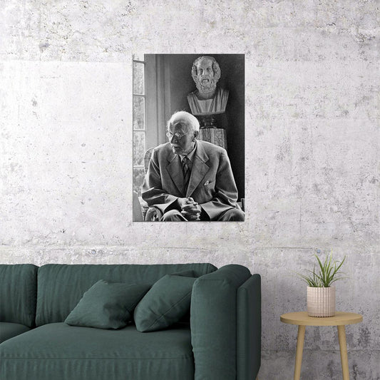 Psychiatrist Carl Gustav Jung Vintage Poster Wall Art Print Home Wall Decor - xonomax