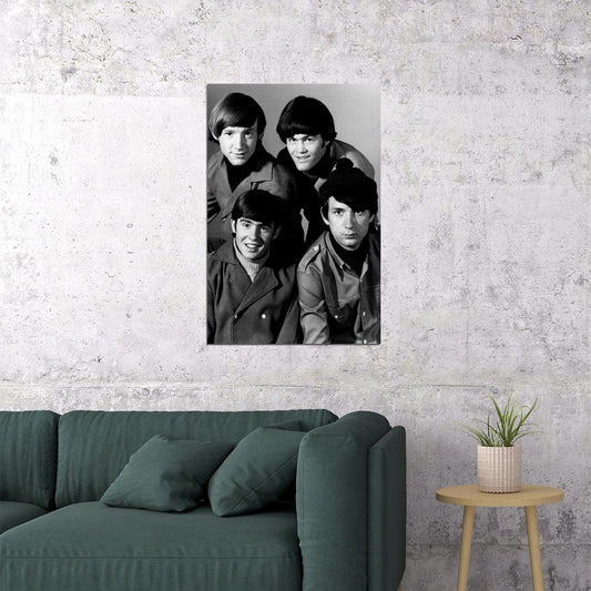 The Monkees Performing On Television Vintage Poster Wall Art Print Home Wall Decor - xonomax