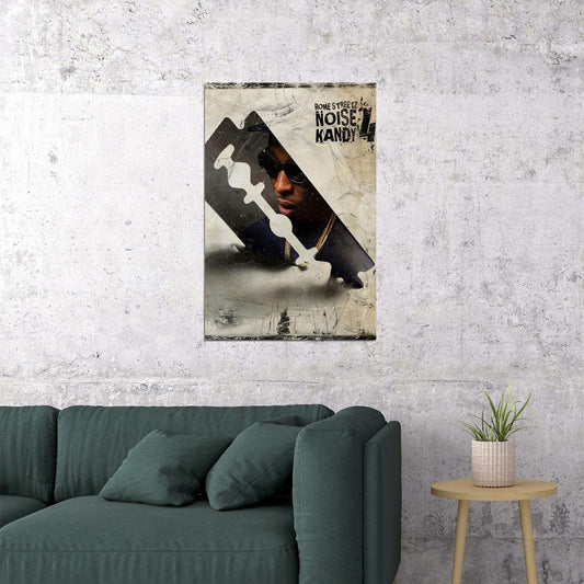 Rome Streetz (big Turks) Noise Kandy Poster Wall Art Print Home Wall Decor - xonomax