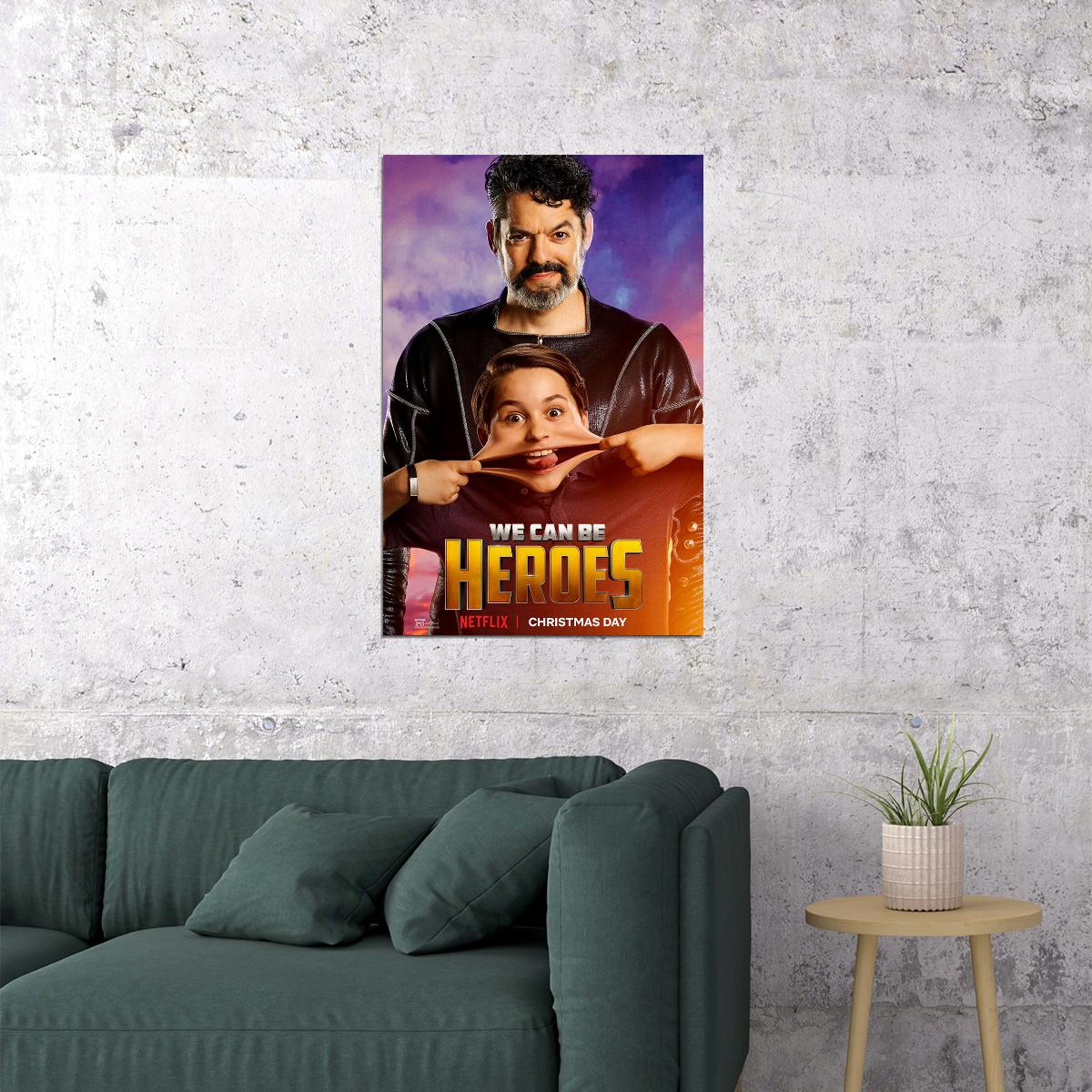 We Can Be Heroes Movie Comedy Drama Poster Wall Art Print Home Wall Decor