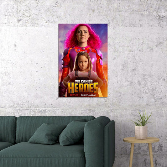 We Can Be Heroes Movie Drama Action Comedy Poster Wall Art Print Home Wall Decor - xonomax