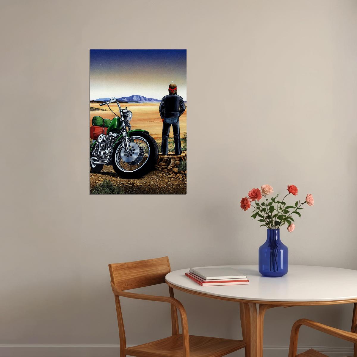 David Mann Ghost Rider Thriller Action Poster Wall Art Print Home Wall Decor - xonomax