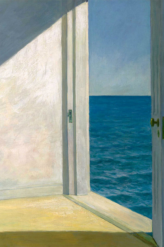 Edward Hopper Rooms By The Sea Oil Poster Wall Art Print Home Wall Decor - xonomax