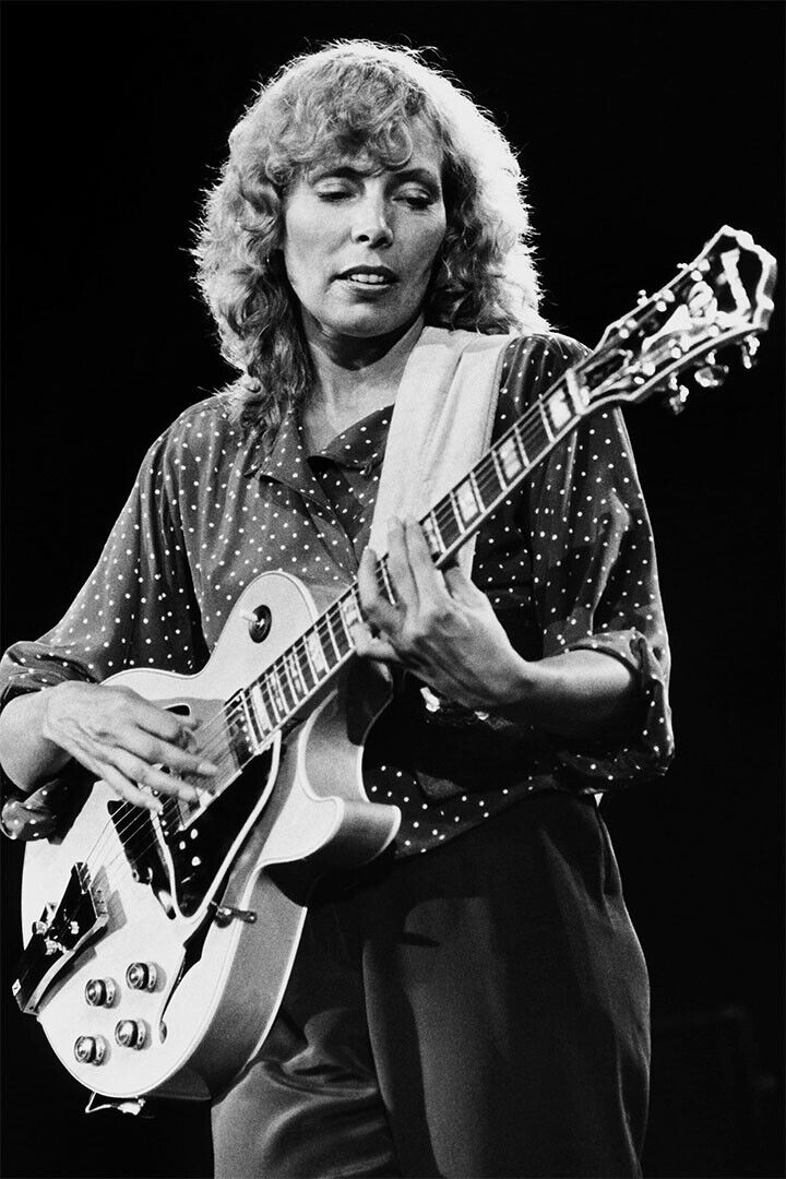 Joni Mitchell Performing Songwriter Singer Poster Wall Art Print Home Wall Decor