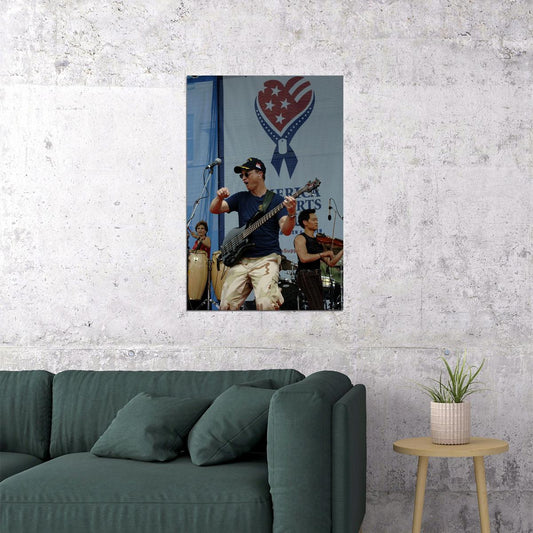 Gary Sinise With Lt. Dan Band. Army Photo Poster Wall Art Print Home Wall Decor - xonomax