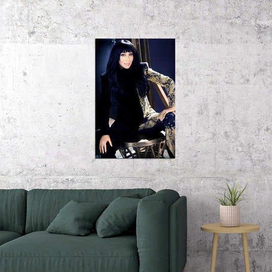 Best Cher Images Actor American Singer Poster Wall Art Print Home Wall Decor - xonomax