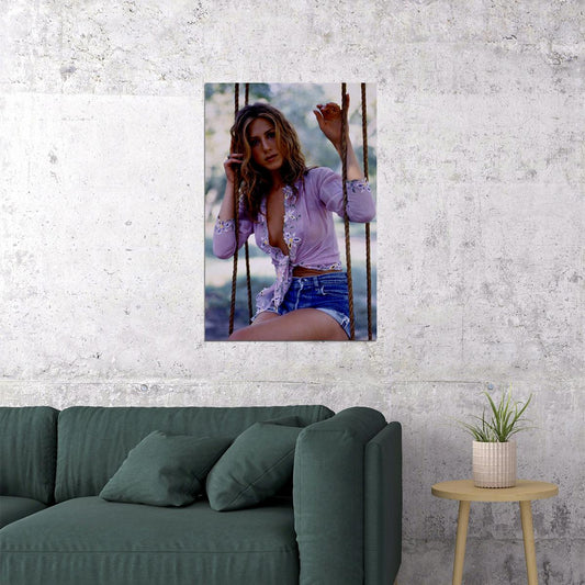 Jennifer Aniston Artist Producer Actor Photo Poster Wall Art Print Home Wall Decor - xonomax