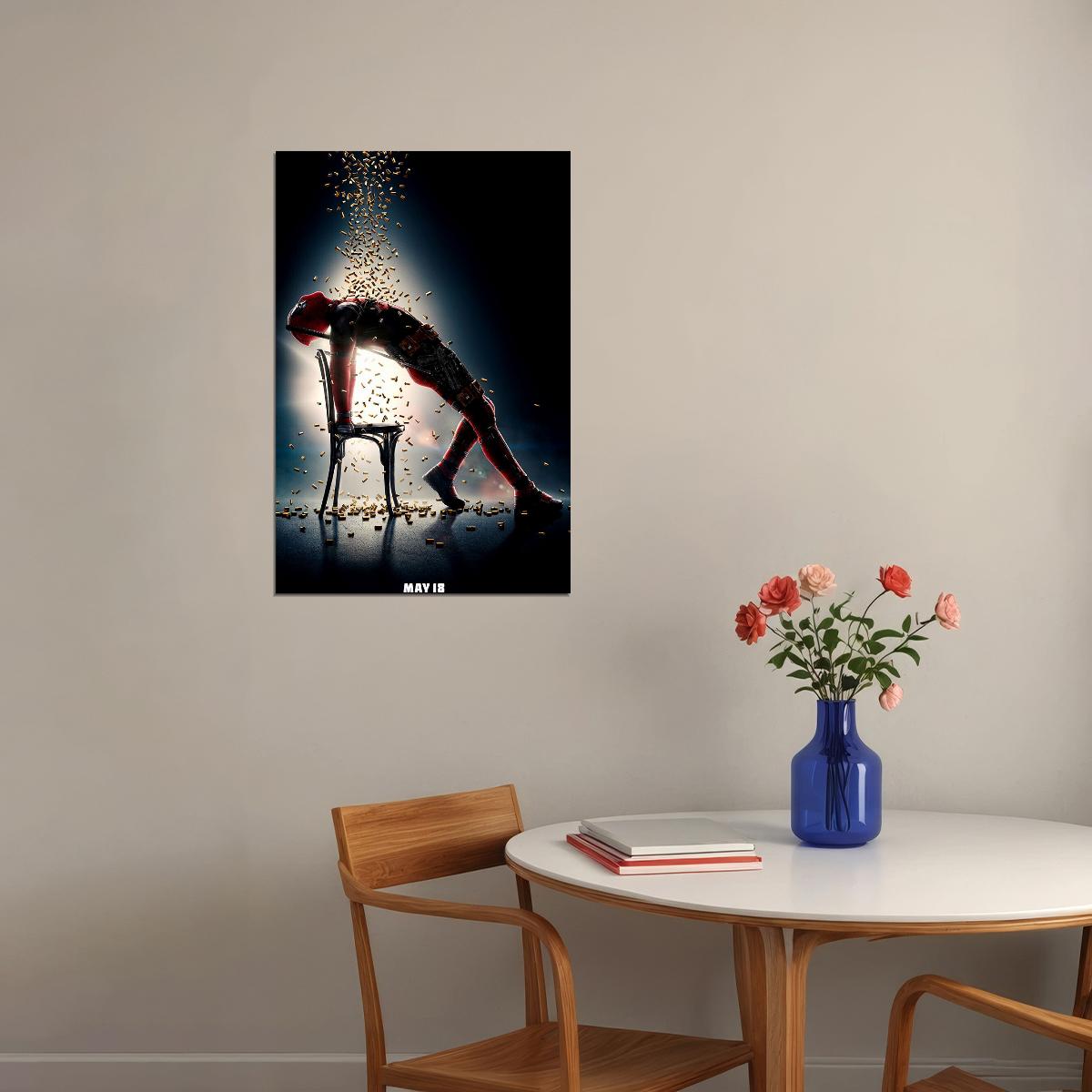 Deadpool 2 Movie Adventure Comedy Action Poster Wall Art Print Home Wall Decor - xonomax