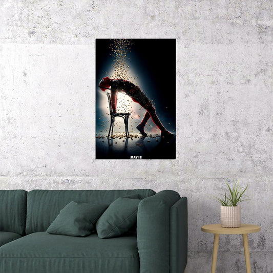 Deadpool 2 Movie Adventure Comedy Action Poster Wall Art Print Home Wall Decor - xonomax