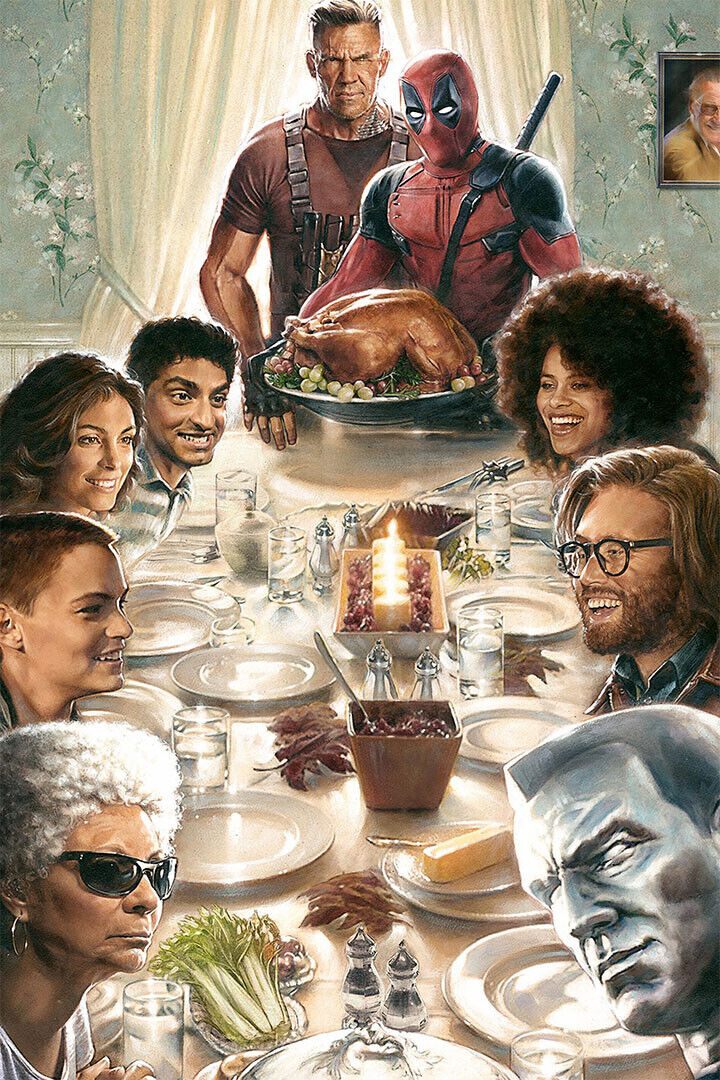 Deadpool 2 Movie Comedy Action Adventure Poster Wall Art Print Home Wall Decor - xonomax
