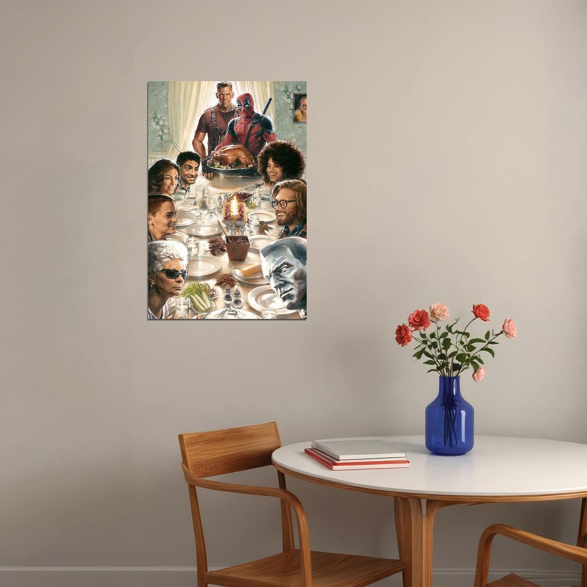 Deadpool 2 Movie Comedy Action Adventure Poster Wall Art Print Home Wall Decor - xonomax