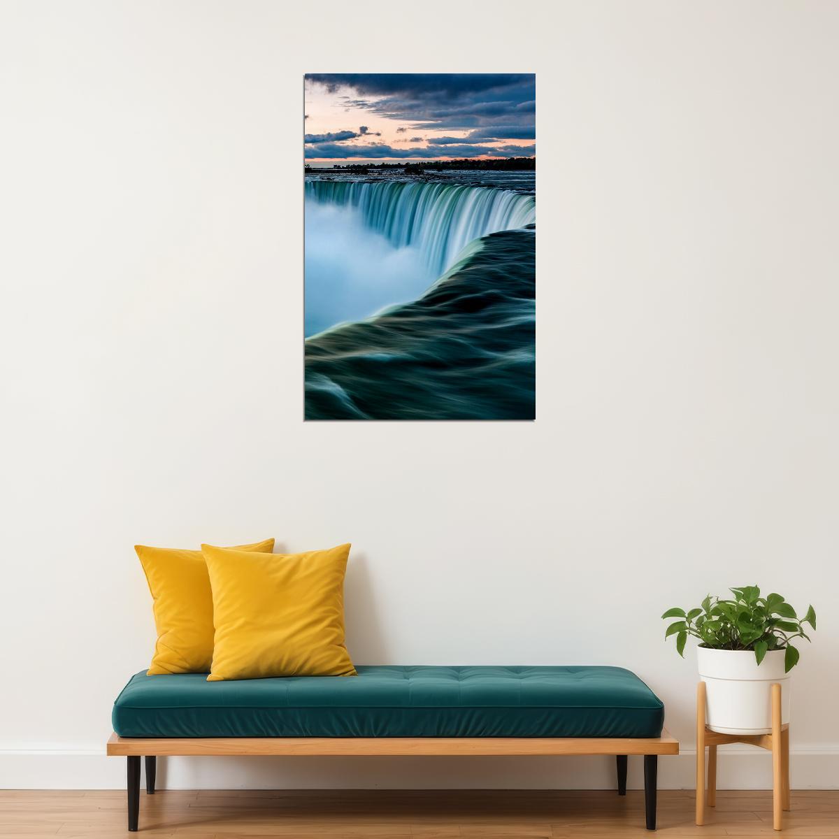 Niagara Falls Famous Plane Nature Poster Wall Art Print Home Wall Decor - xonomax