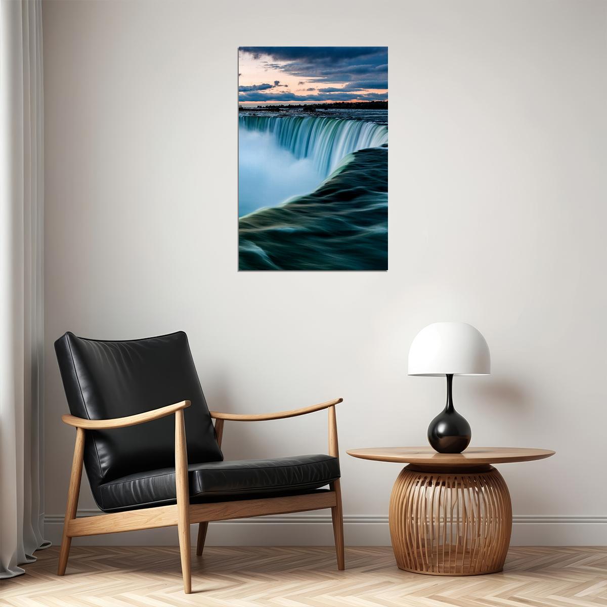 Niagara Falls Famous Plane Nature Poster Wall Art Print Home Wall Decor - xonomax