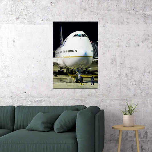 Airplanes At Boeing Aircraft Plane Poster Wall Art Print Home Wall Decor - xonomax