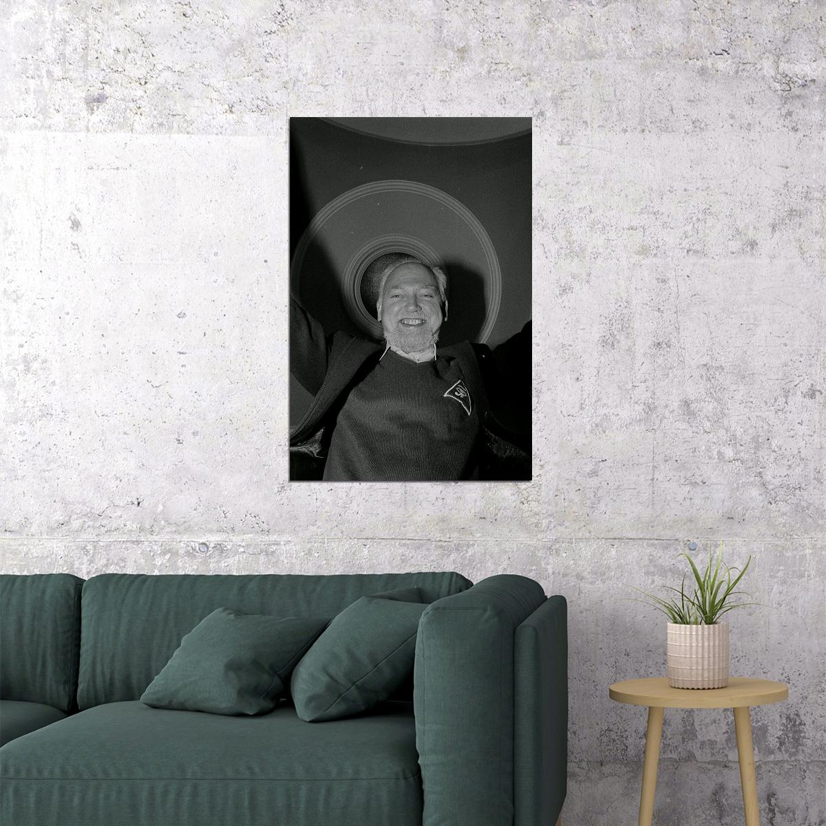 Robert Anton Wilson American Writer Poster Wall Art Print Home Wall Decor