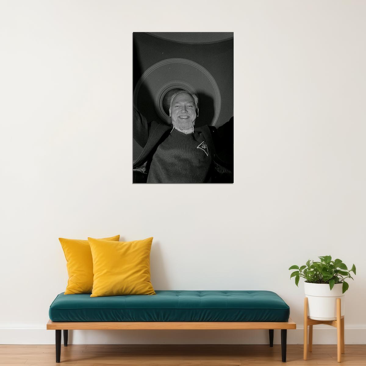 Robert Anton Wilson American Writer Poster Wall Art Print Home Wall Decor