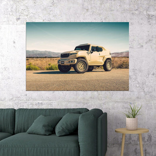 Rezvani Tank Military Edition Off Road Car Poster Wall Art Print Home Wall Decor - xonomax