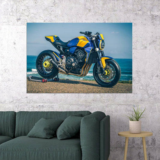 Honda Cb1000r Neo Sports Cafe Endurance Poster Wall Art Print Home Wall Decor - xonomax