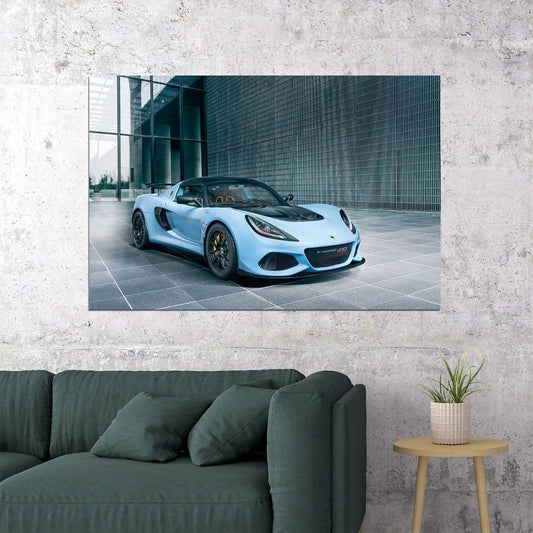 Lotus Exige Sport Racing Car Sports Car Auto Poster Wall Art Print Home Wall Decor - xonomax