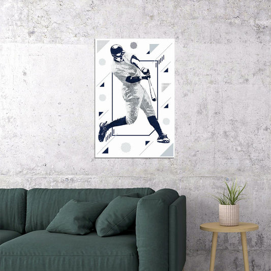 Aaron Judge New York Baseball Player Sports Poster Wall Art Print Home Wall Decor - xonomax