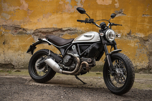 Ducati Scrambler Sports Model Motorcycle Poster Wall Art Print Home Wall Decor - xonomax
