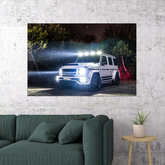 Mercedes Amg G63 By Lumma Design Lumma Clr G770 Poster Wall Art Print Home Wall Decor - xonomax