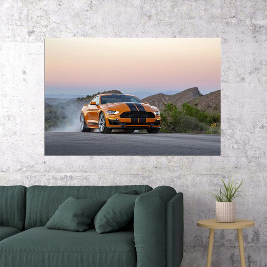 Shelby Gt S Sports Car Racing Car Automotive Poster Wall Art Print Home Wall Decor - xonomax