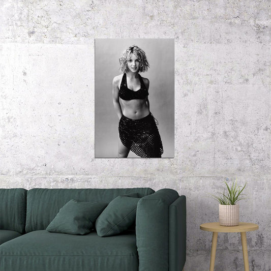 Young Britney Spears Singer Director Vintage Poster Wall Art Print Home Wall Decor - xonomax