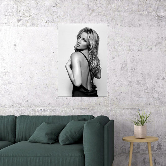 Young Britney Spears Beautiful Model Vintage Poster Wall Art Print Home Wall Decor - xonomax