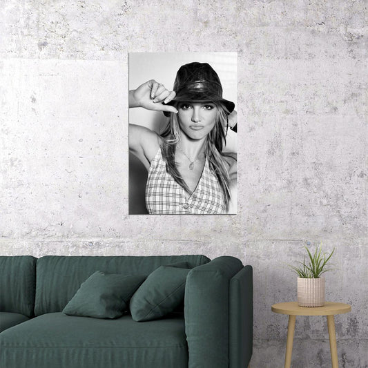 Young Britney Spears Actor Producer Artist Dancer Poster Wall Art Print Home Wall Decor - xonomax