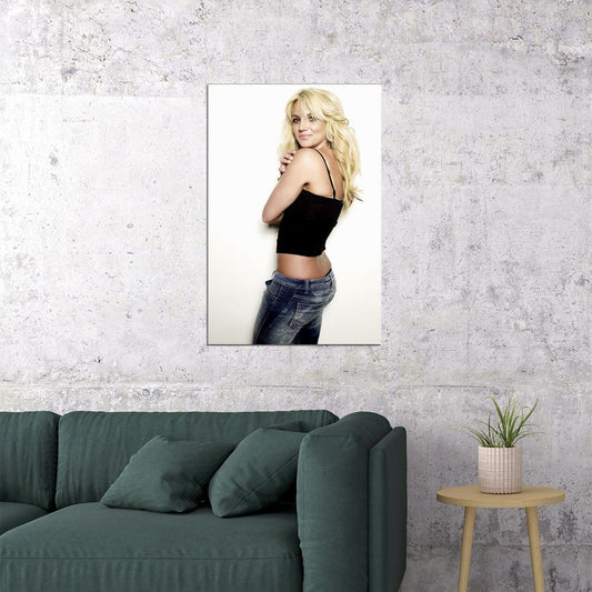 Young Britney Spears Beautiful Model Vintage Poster Wall Art Print Home Wall Decor - xonomax
