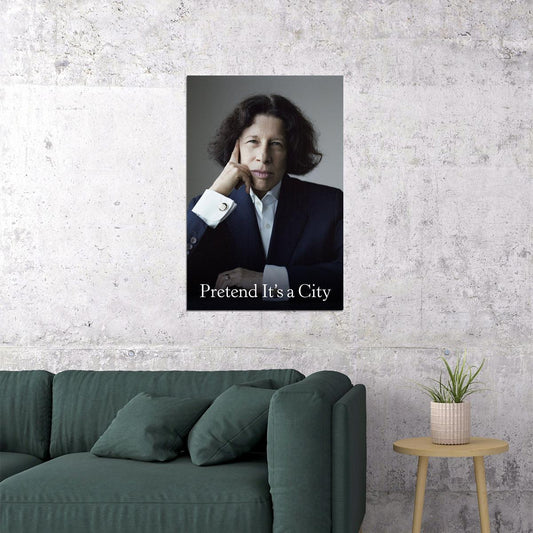 Pretend It's A City Movie Documentary Poster Wall Art Print Home Wall Decor - xonomax