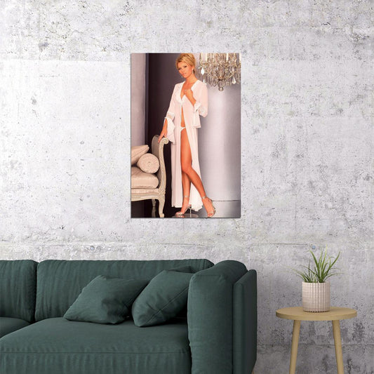 Lisa Dergan Sexy Female Model With Underwear Poster Wall Art Print Home Wall Decor - xonomax
