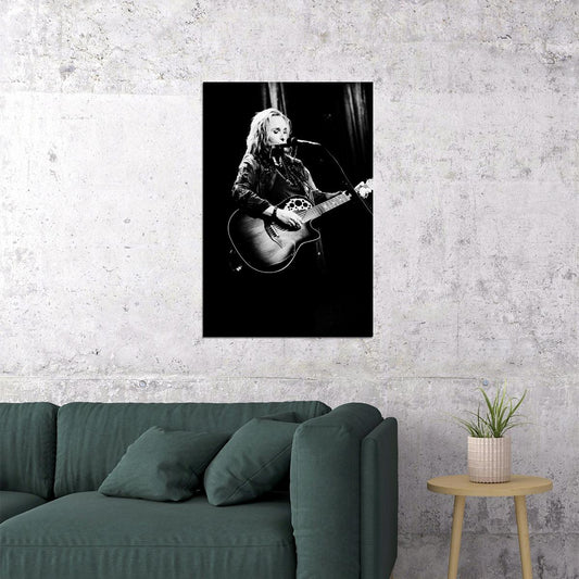 Melissa Etheridge Black Leather Artsit Photo Poster Wall Art Print Home Wall Decor - xonomax
