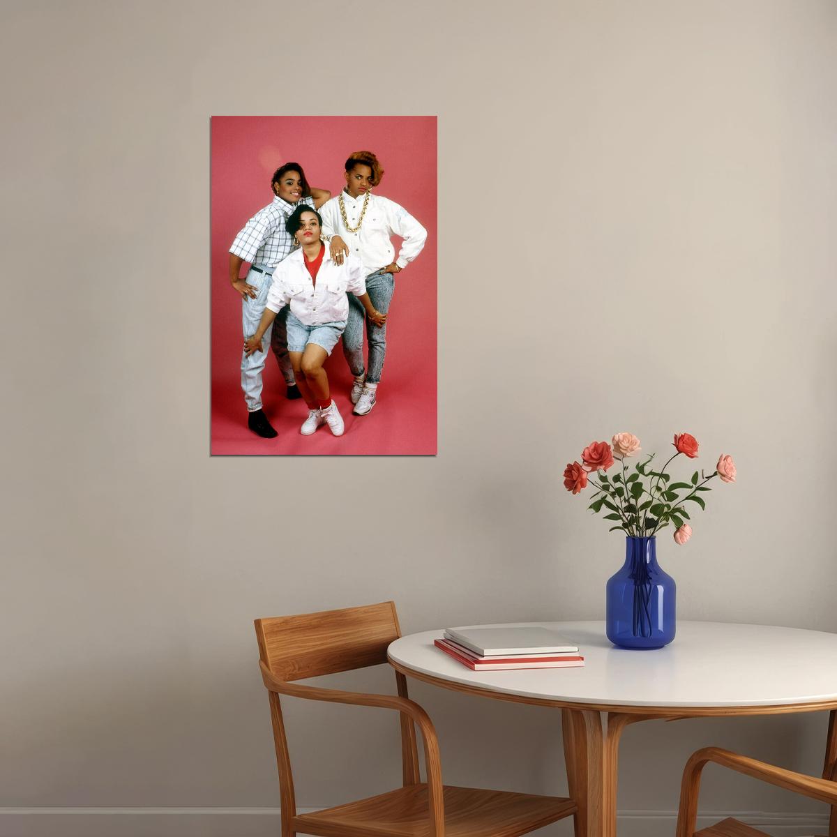 Salt N Pepa Rap Hip Hop Music Group Women Poster Wall Art Print Home Wall Decor - xonomax