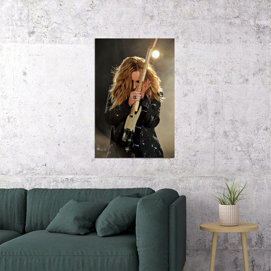 Melissa Etheridge Black Leather Songwriter Poster Wall Art Print Home Wall Decor - xonomax